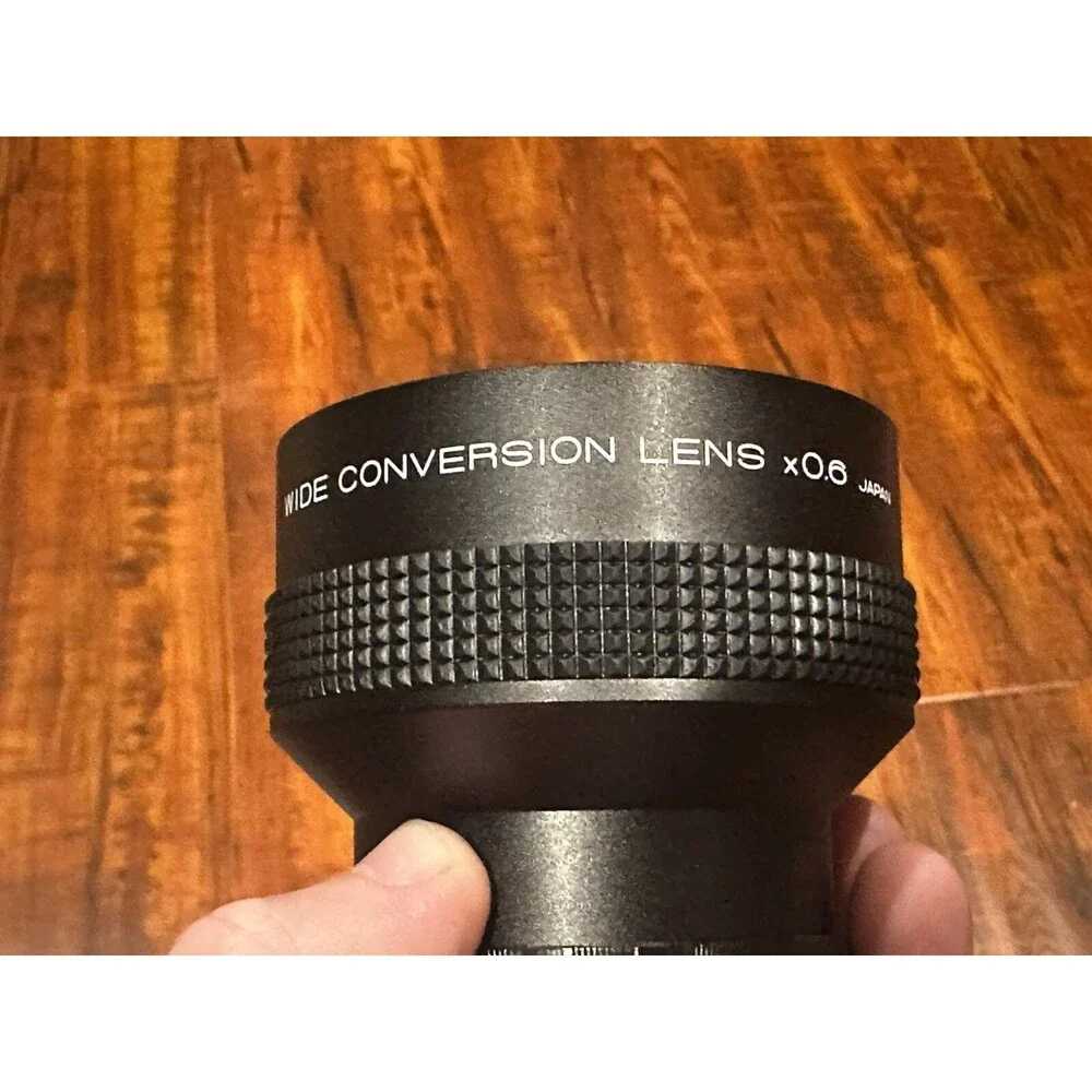 RCA WAL01A Wide Angle Conversion Lens with Adapters & Case For RCA Video Camera